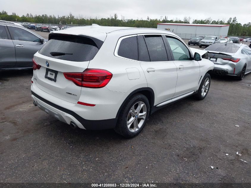 2020 BMW X3 Sdrive30I VIN: 5UXTY3C04L9C53343 Lot: 41208883