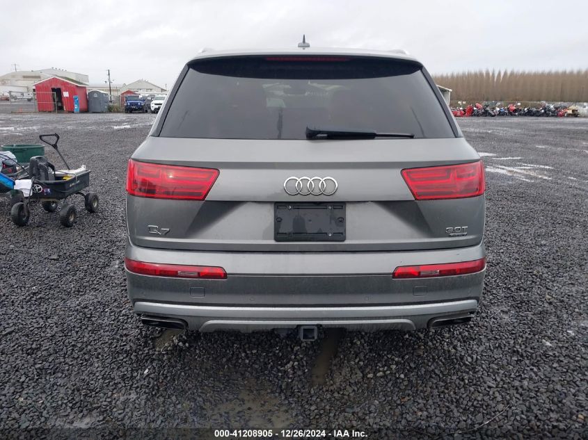 2017 Audi Q7 Premium Plus VIN: WA1LAAF75HD027360 Lot: 41208905