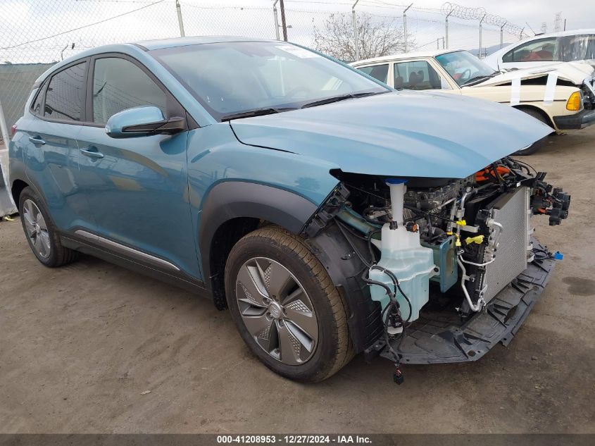 2021 Hyundai Kona Electric Limited VIN: KM8K33AG1MU097829 Lot: 41208953