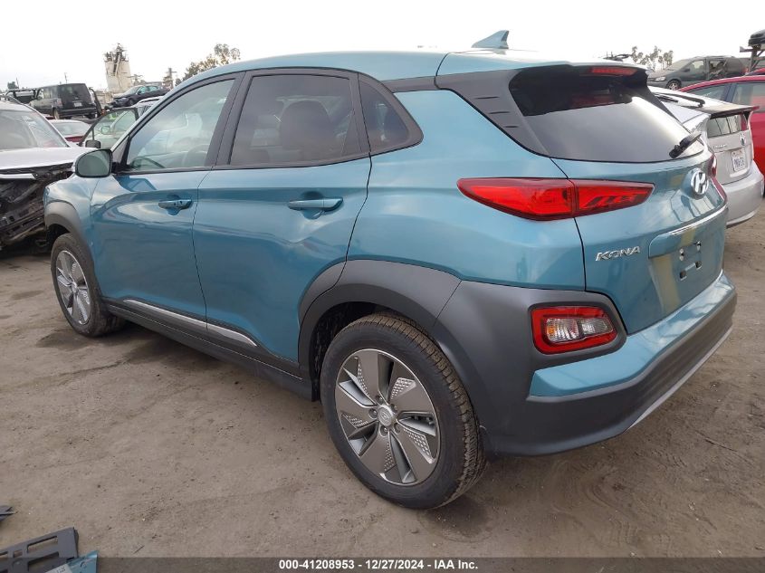 2021 Hyundai Kona Electric Limited VIN: KM8K33AG1MU097829 Lot: 41208953