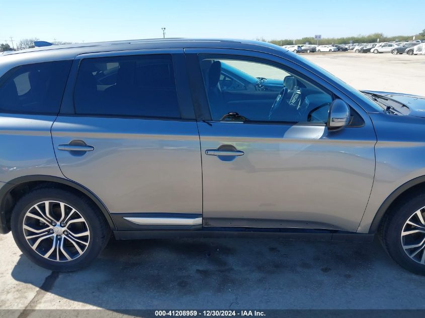 2017 Mitsubishi Outlander Se/Sel VIN: JA4AD3A37HZ014143 Lot: 41208959