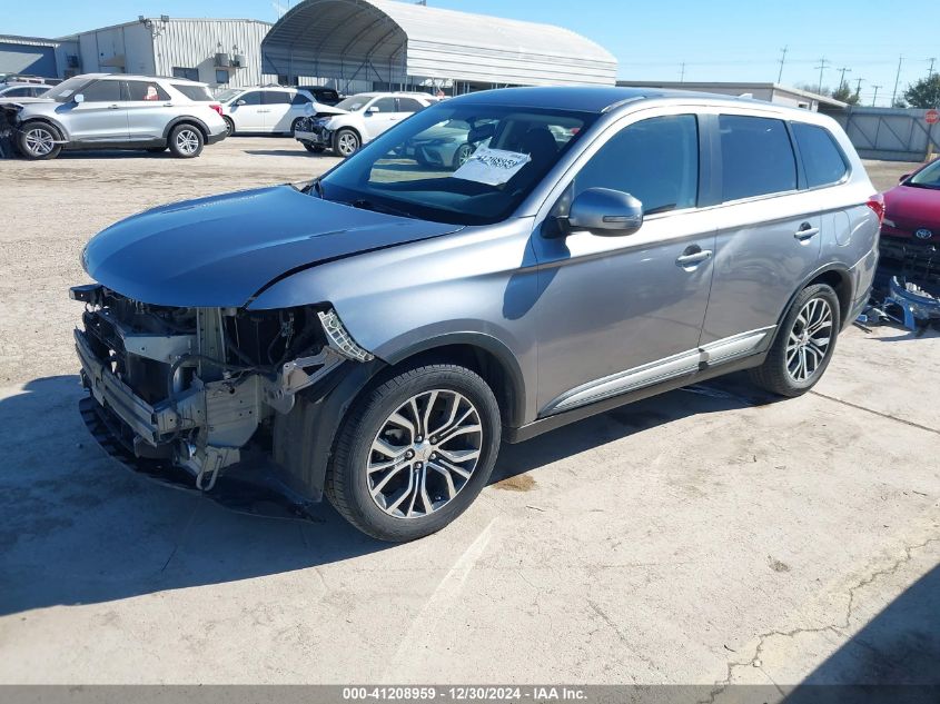 2017 Mitsubishi Outlander Se/Sel VIN: JA4AD3A37HZ014143 Lot: 41208959