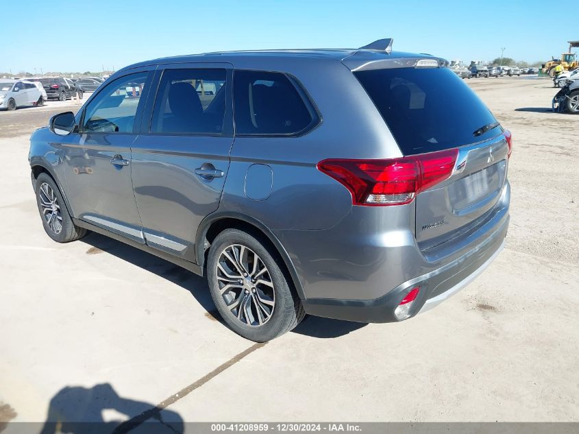 2017 Mitsubishi Outlander Se/Sel VIN: JA4AD3A37HZ014143 Lot: 41208959