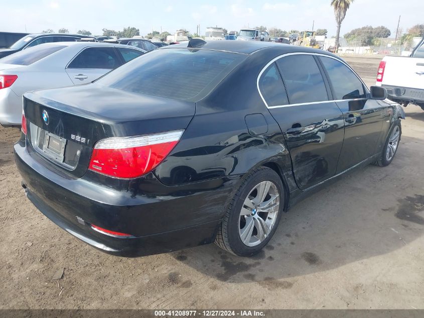 2010 BMW 528I VIN: WBANU5C55AC124597 Lot: 41208977