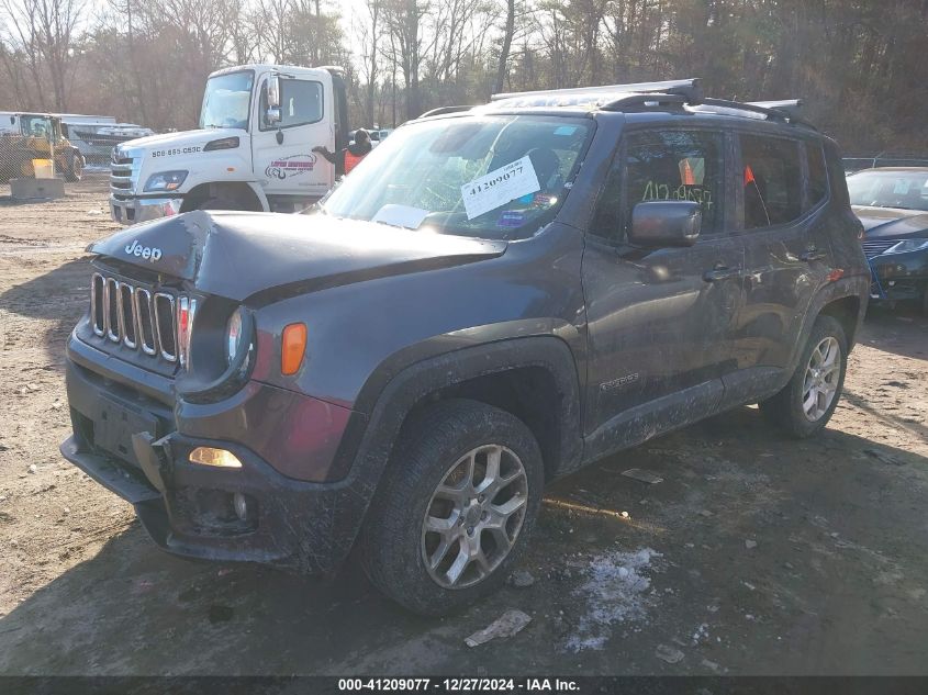 2016 Jeep Renegade Latitude VIN: ZACCJBBT5GPD75917 Lot: 41209077