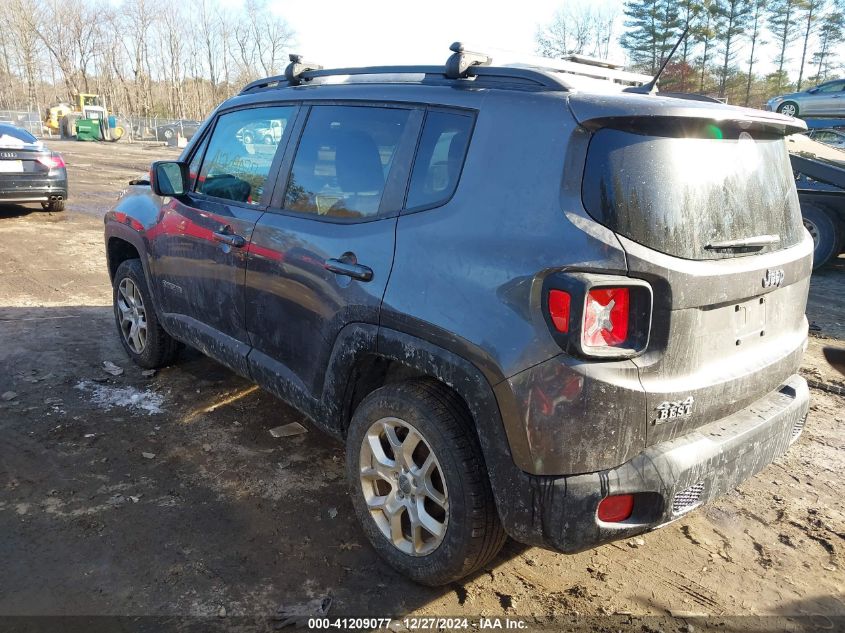 2016 Jeep Renegade Latitude VIN: ZACCJBBT5GPD75917 Lot: 41209077