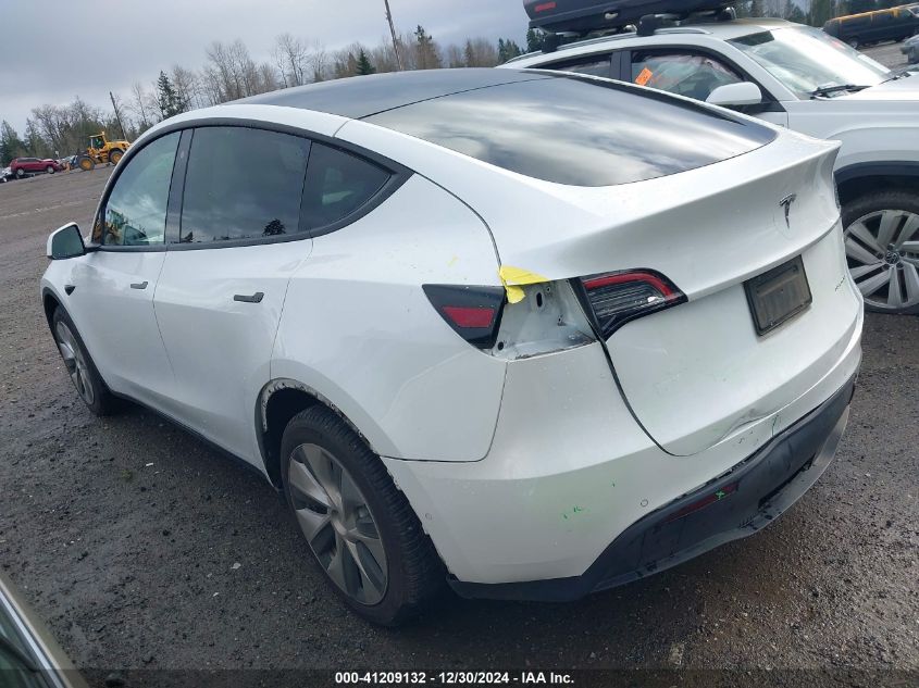 2020 Tesla Model Y Long Range Dual Motor All-Wheel Drive VIN: 5YJYGDEE3LF051671 Lot: 41209132