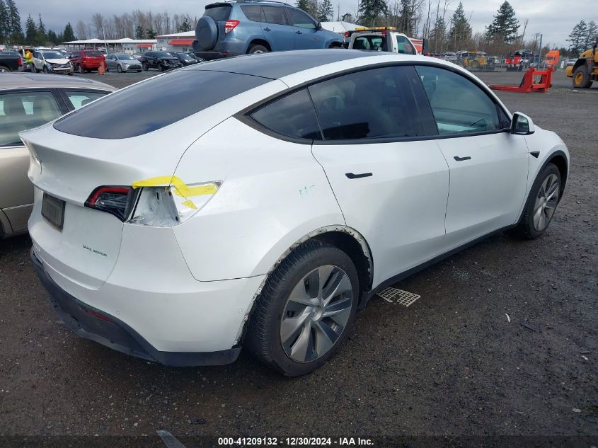 2020 Tesla Model Y Long Range Dual Motor All-Wheel Drive VIN: 5YJYGDEE3LF051671 Lot: 41209132