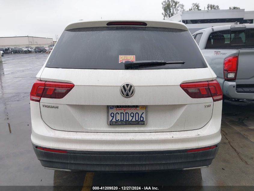 2018 Volkswagen Tiguan 2.0T S VIN: 3VV1B7AX2JM050711 Lot: 41209520