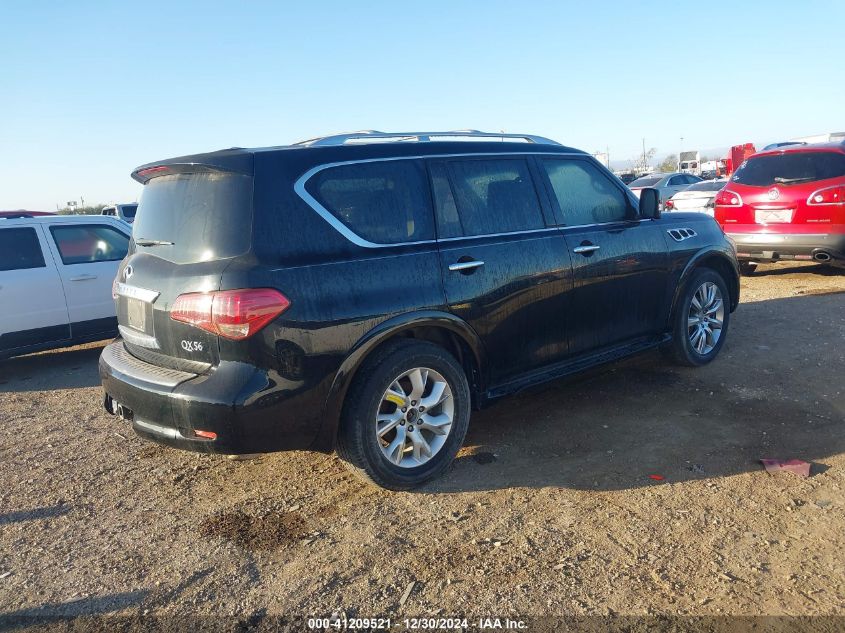 2012 Infiniti Qx56 VIN: JN8AZ2NE0C9020473 Lot: 41209521