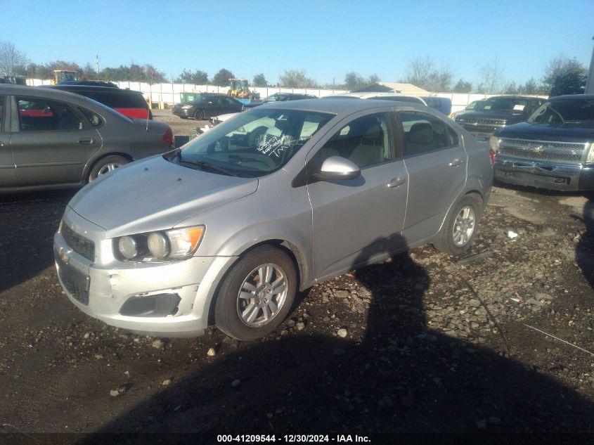 2014 Chevrolet Sonic Lt Auto VIN: 1G1JC5SH8E4163757 Lot: 41209544