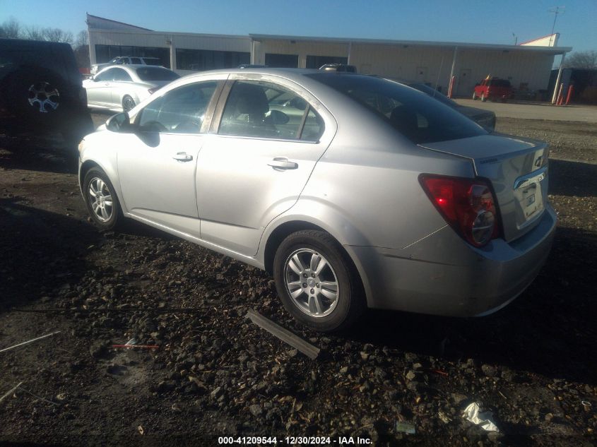 2014 Chevrolet Sonic Lt Auto VIN: 1G1JC5SH8E4163757 Lot: 41209544