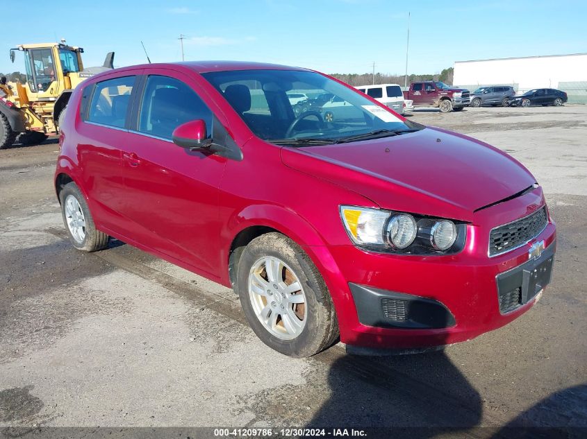 2013 Chevrolet Sonic Lt VIN: 1G1JC6SB7D4100391 Lot: 41209786