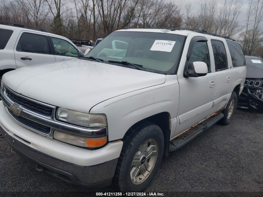 2005 Chevrolet Suburban 1500 Lt VIN: 3GNFK16Z65G281621 Lot: 41211258