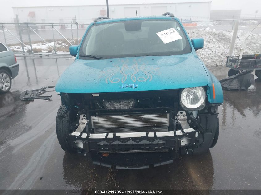 2019 Jeep Renegade Latitude Fwd VIN: ZACNJABB6KPK87670 Lot: 41211705