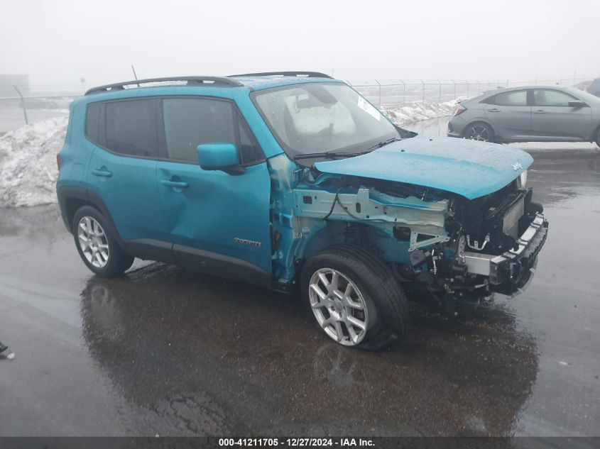 2019 Jeep Renegade Latitude Fwd VIN: ZACNJABB6KPK87670 Lot: 41211705