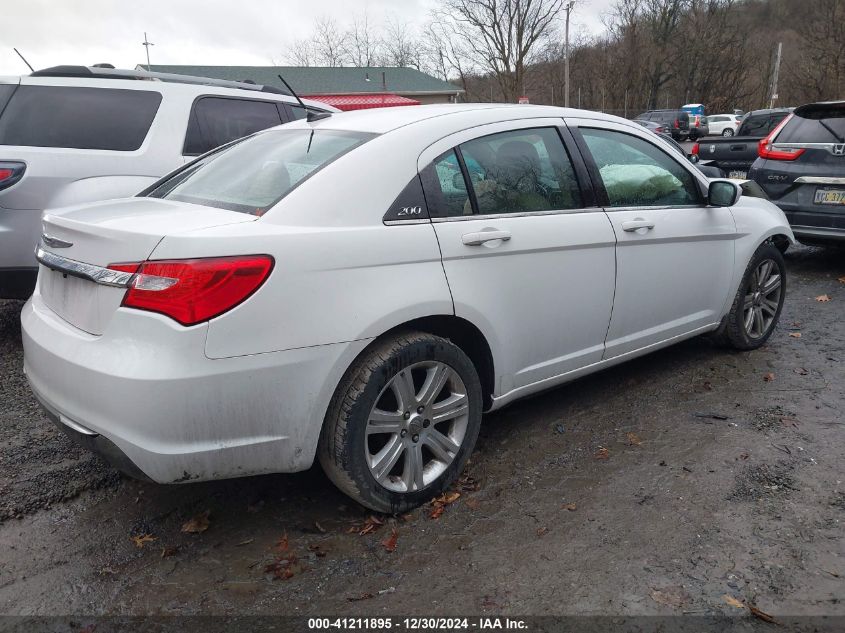 2013 Chrysler 200 Lx VIN: 1C3CCBAB0DN698221 Lot: 41211895