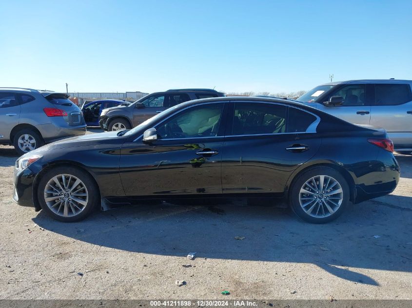 2023 Infiniti Q50 Luxe VIN: JN1EV7BP6PM511468 Lot: 41211898