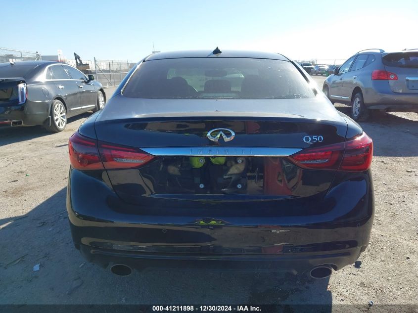 2023 Infiniti Q50 Luxe VIN: JN1EV7BP6PM511468 Lot: 41211898