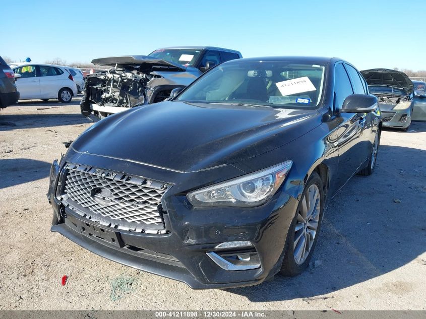 2023 Infiniti Q50 Luxe VIN: JN1EV7BP6PM511468 Lot: 41211898