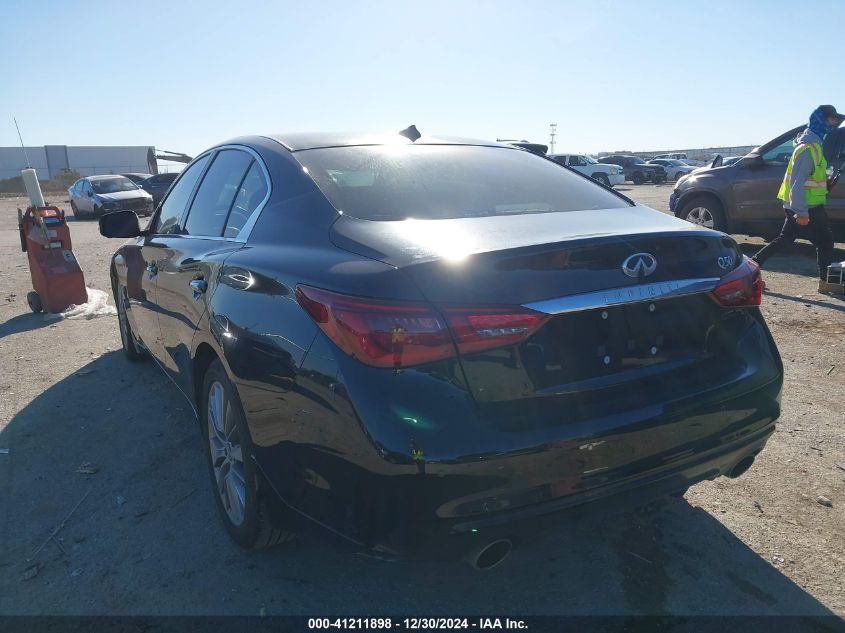 2023 Infiniti Q50 Luxe VIN: JN1EV7BP6PM511468 Lot: 41211898