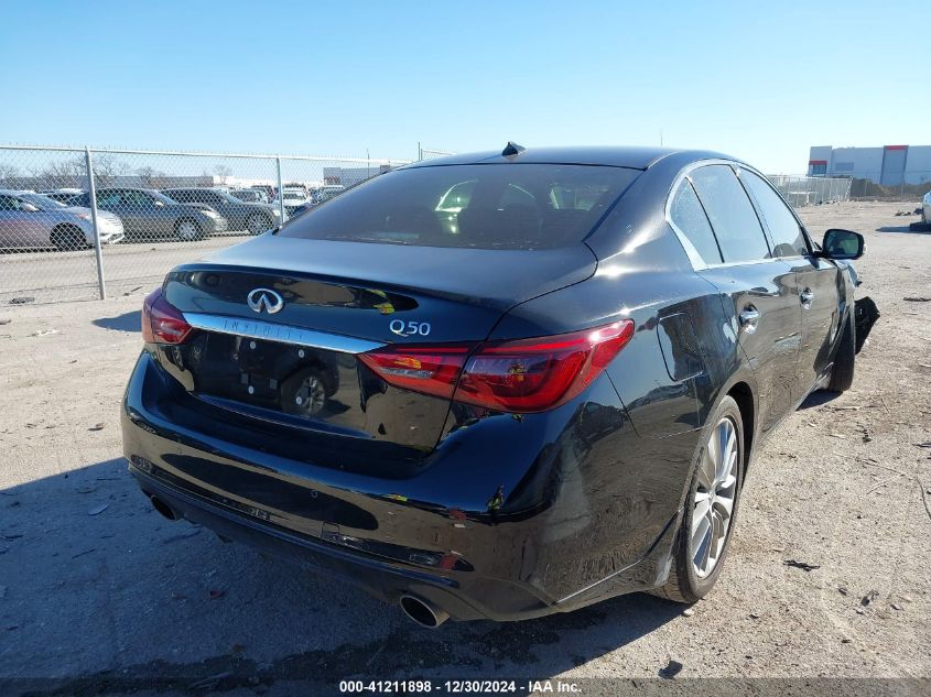 2023 Infiniti Q50 Luxe VIN: JN1EV7BP6PM511468 Lot: 41211898