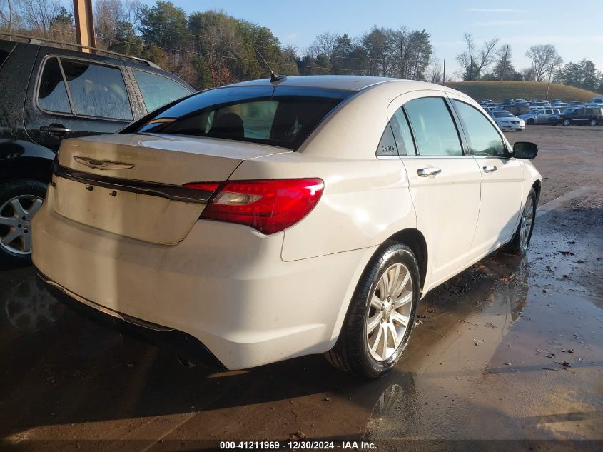 2013 Chrysler 200 Limited VIN: 1C3CCBCGXDN573347 Lot: 41211969