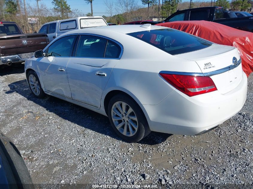 2015 Buick Lacrosse Leather VIN: 1G4GB5G30FF288156 Lot: 41212109