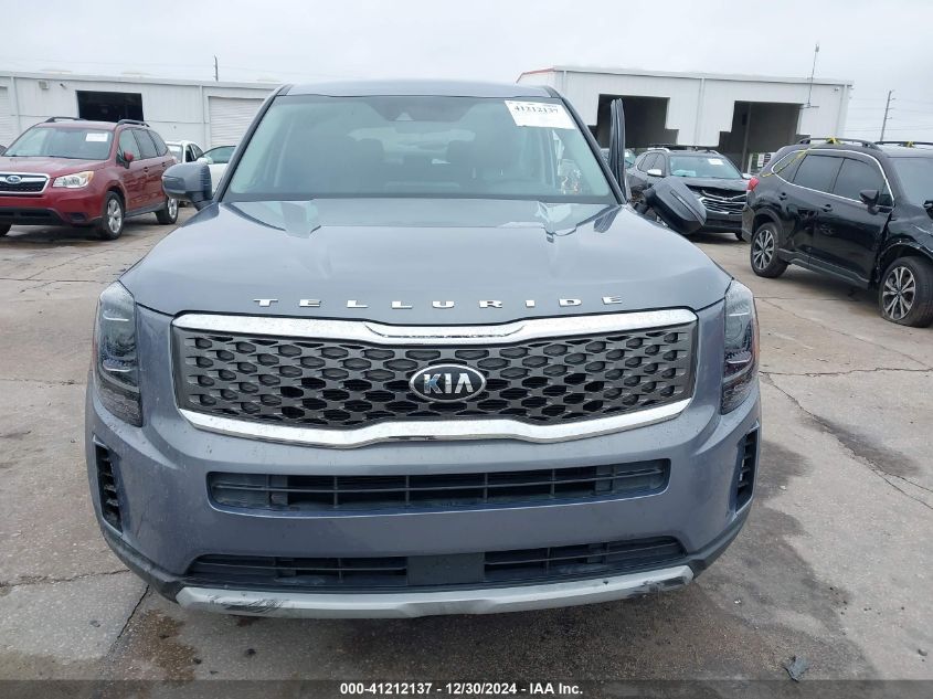 2020 Kia Telluride Lx VIN: 5XYP24HC7LG008576 Lot: 41212137