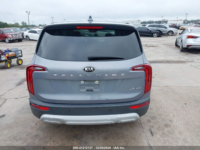 2020 Kia Telluride Lx VIN: 5XYP24HC7LG008576 Lot: 41212137