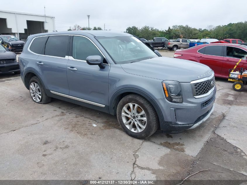 2020 Kia Telluride Lx VIN: 5XYP24HC7LG008576 Lot: 41212137