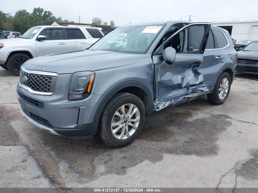 2020 Kia Telluride Lx VIN: 5XYP24HC7LG008576 Lot: 41212137