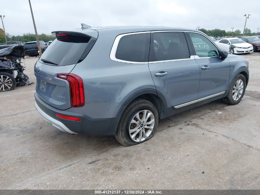 2020 Kia Telluride Lx VIN: 5XYP24HC7LG008576 Lot: 41212137