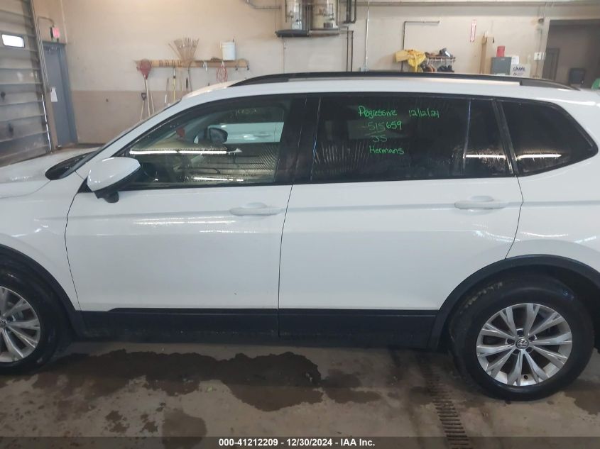 2018 Volkswagen Tiguan 2.0T S VIN: 3VV0B7AX7JM060114 Lot: 41212209