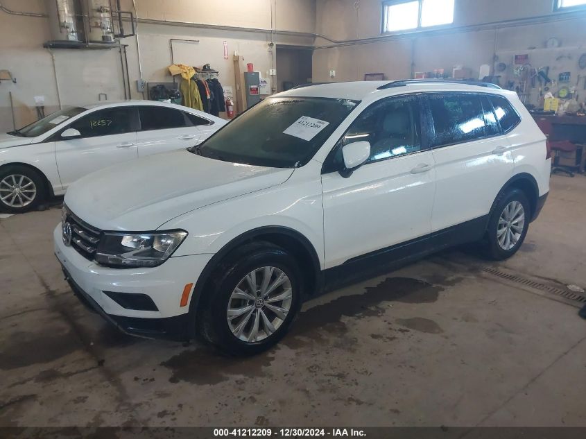 2018 Volkswagen Tiguan 2.0T S VIN: 3VV0B7AX7JM060114 Lot: 41212209