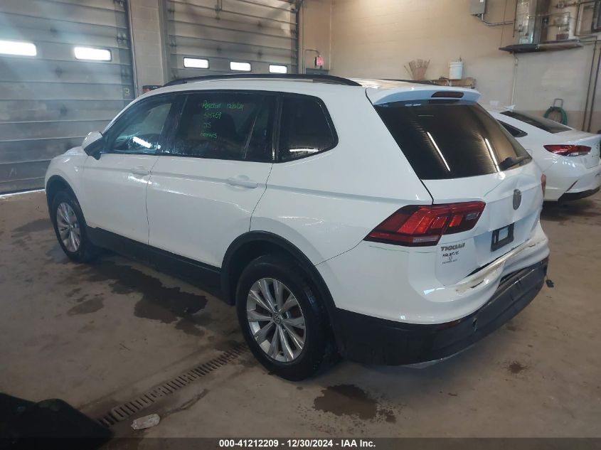 2018 Volkswagen Tiguan 2.0T S VIN: 3VV0B7AX7JM060114 Lot: 41212209