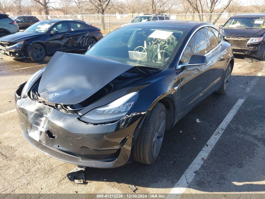 2019 Tesla Model 3 VIN: 5YJ3E1EA1KF406377 Lot: 41212226