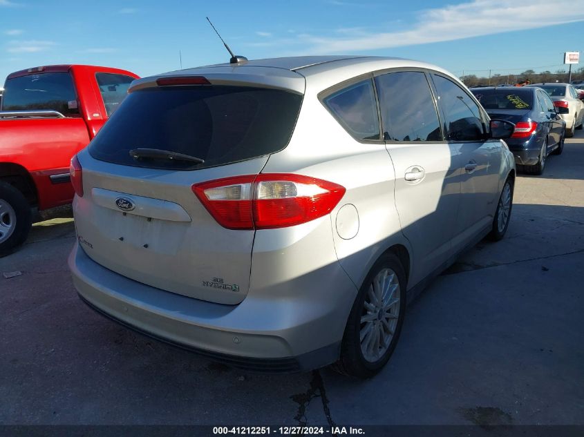 2013 Ford C-Max Hybrid Se VIN: 1FADP5AU6DL504543 Lot: 41212251