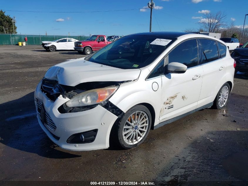 2014 Ford C-Max Energi Sel VIN: 1FADP5CU9EL500985 Lot: 41212309