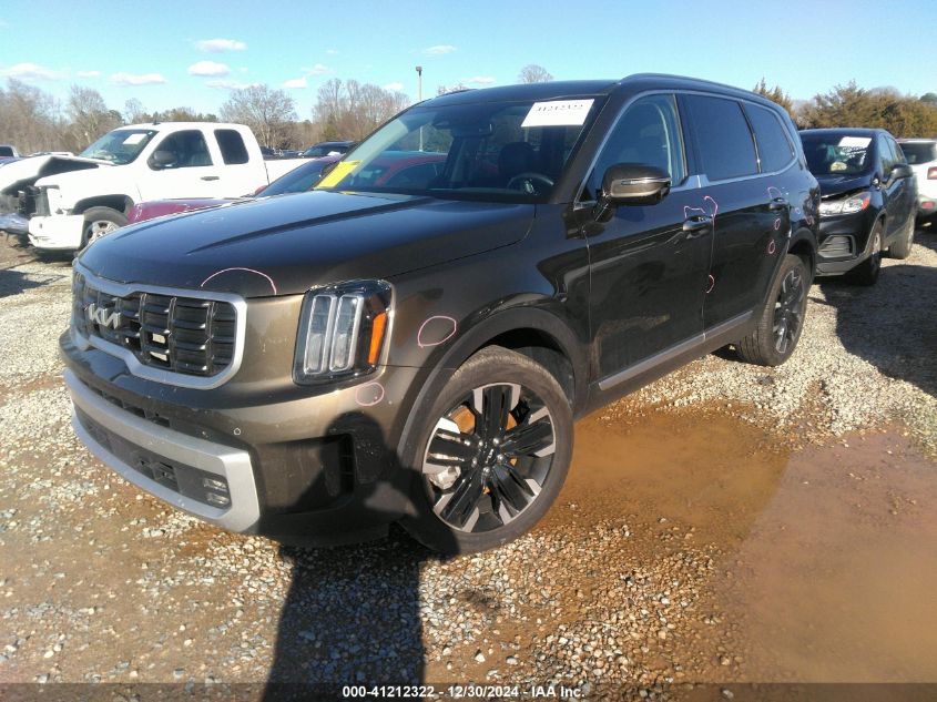 2024 Kia Telluride Sx VIN: 5XYP54GC9RG412223 Lot: 41212322