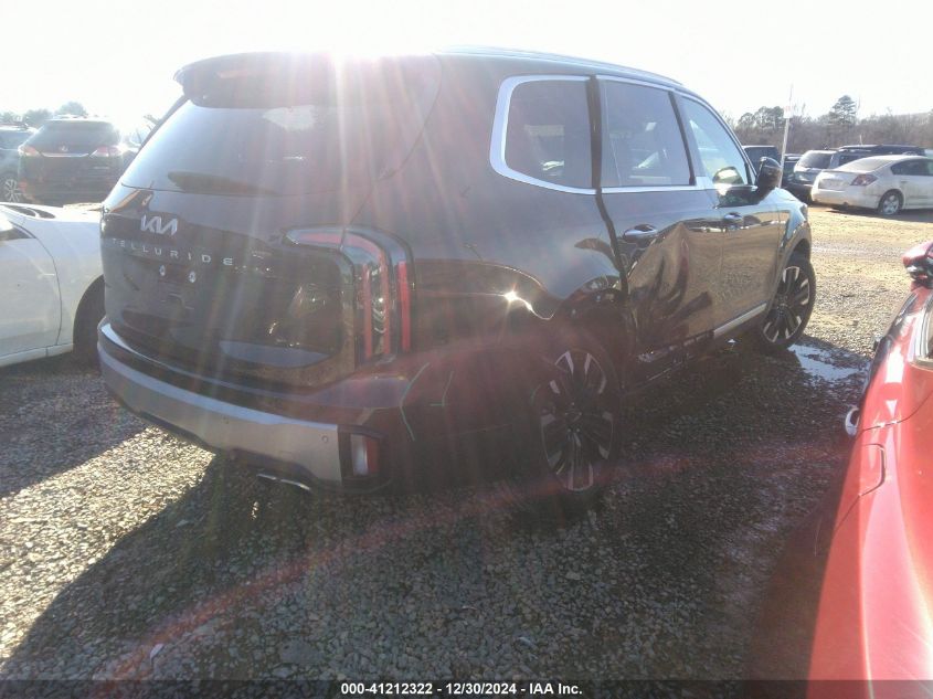 2024 Kia Telluride Sx VIN: 5XYP54GC9RG412223 Lot: 41212322