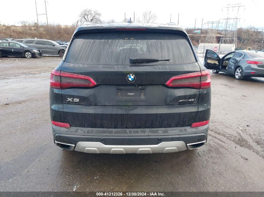 2019 BMW X5 xDrive40I VIN: 5UXCR6C56KLL63643 Lot: 41212326