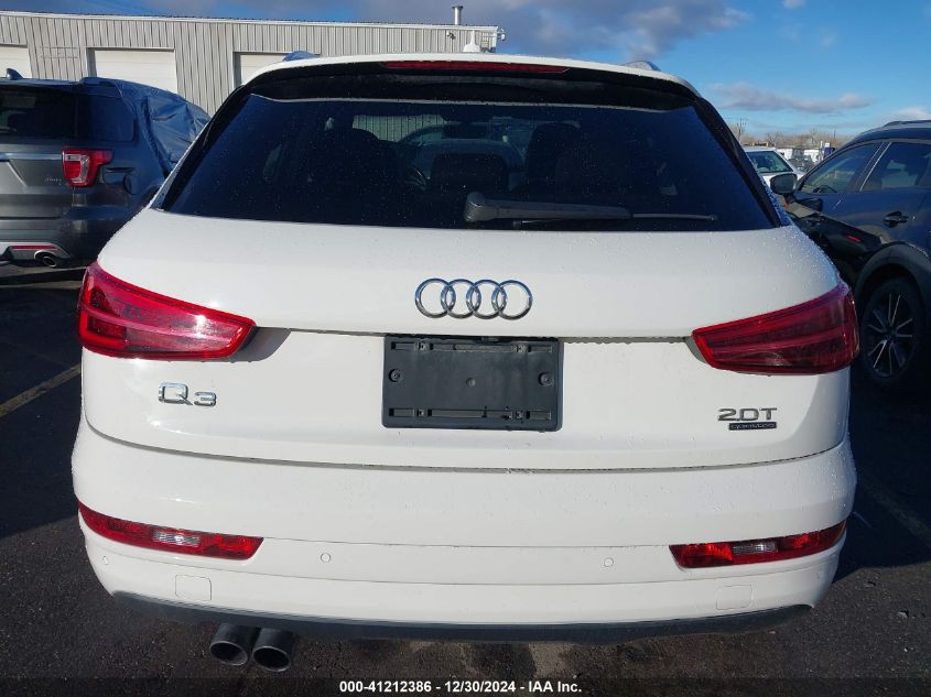 2016 Audi Q3 2.0T Premium Plus VIN: WA1EFCFS9GR004062 Lot: 41212386