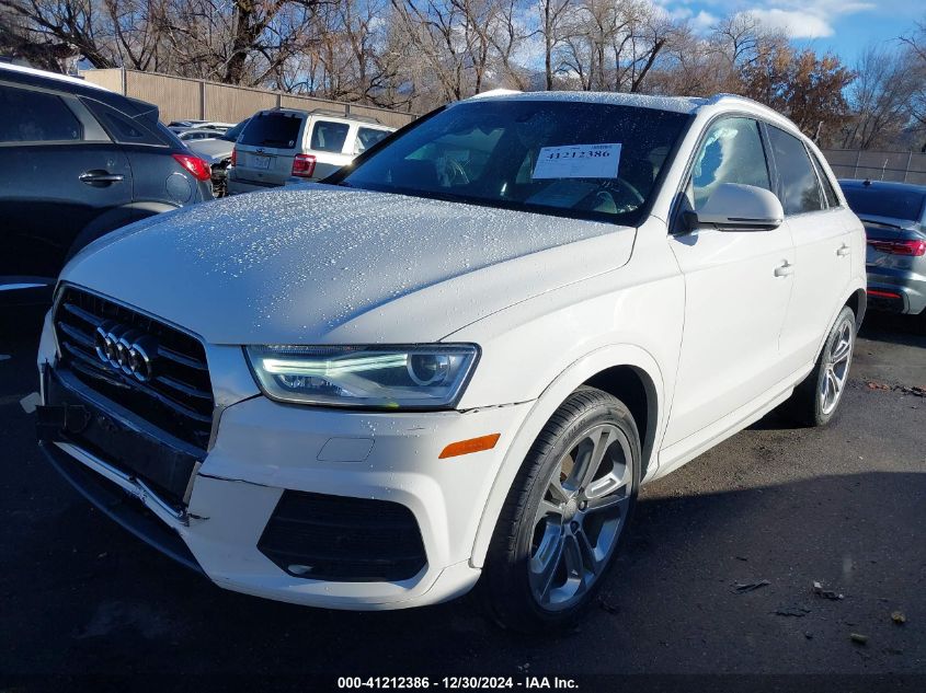 2016 Audi Q3 2.0T Premium Plus VIN: WA1EFCFS9GR004062 Lot: 41212386