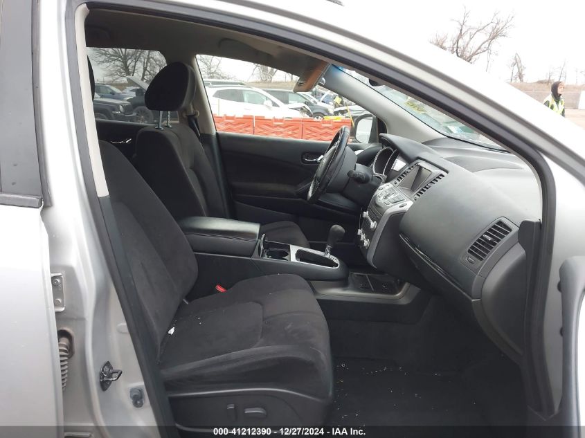 2013 Nissan Murano Sv VIN: JN8AZ1MW1DW304086 Lot: 41212390