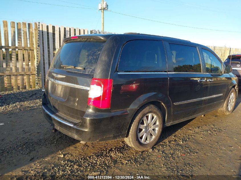 2016 Chrysler Town & Country Touring VIN: 2C4RC1BG2GR120767 Lot: 41212394