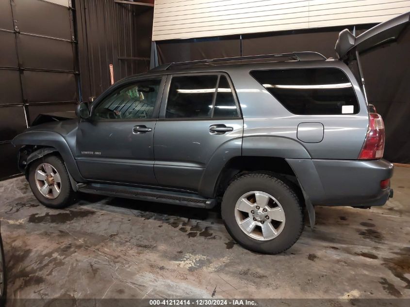 2005 Toyota 4Runner Limited VIN: JTEBT17R258023794 Lot: 41212414