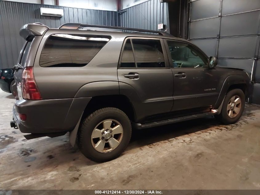 2005 Toyota 4Runner Limited VIN: JTEBT17R258023794 Lot: 41212414