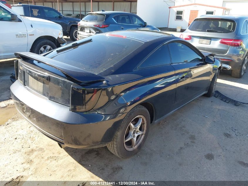 2000 Toyota Celica Gt VIN: JTDDR32T4Y0034602 Lot: 41212441