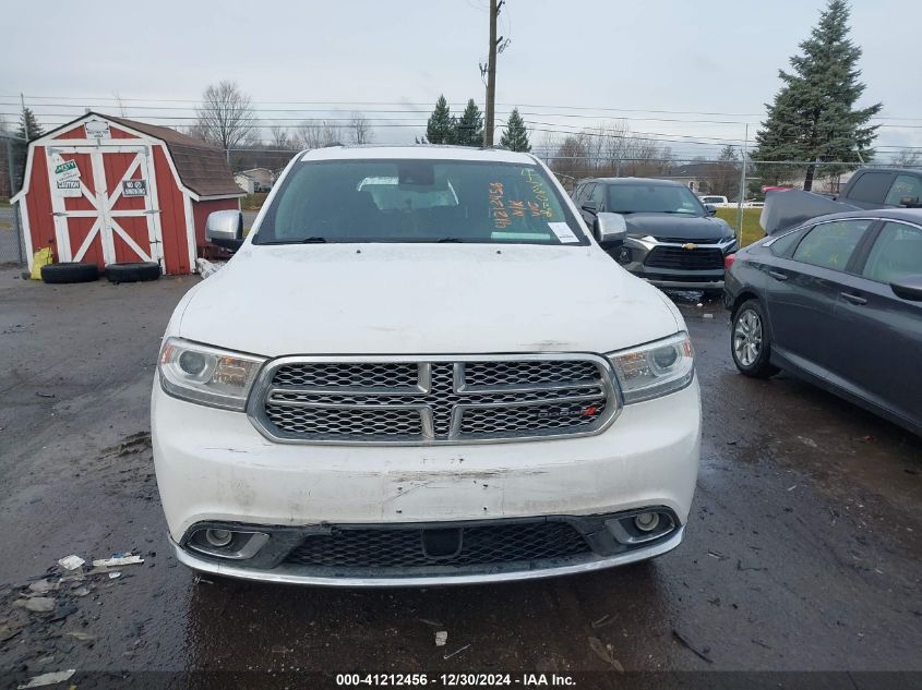 2014 Dodge Durango Citadel VIN: 1C4RDJEG0EC476018 Lot: 41212456